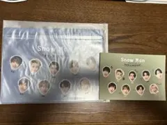 Snow Man メンバー顔写真ポーチ