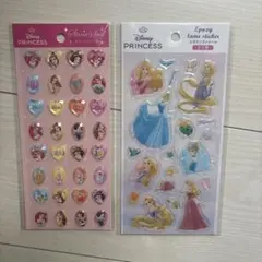 ディズニープリンセス エポキシラメシール　ストーンシールセット