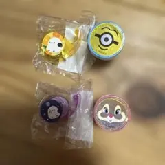 シマエナガちゃん　ミニミニテープ&ミニオンズ、デールスタンプセット