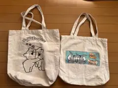 すこぶる動くウサギ トムとジェリー トートバッグ 2点セット