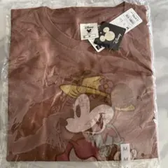 GU ジーユー　グラフィックＴ　ディズニー　ミニー　M ブラウン　①