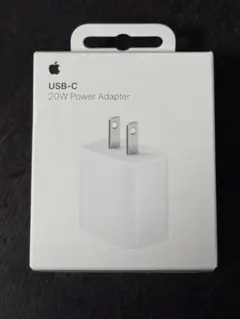 Apple純正 充電器20W typeCアダプタ（アップル・タイプC）箱付未使用