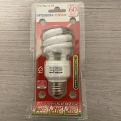 MITSUBISHI OSRAM スパイラルピカファン 60ワット形 電球タイプ