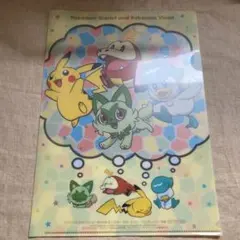 ポケモン　クリアファイル　ピカチュウ　ニャオハ　ホゲータ　クワッス　非売品