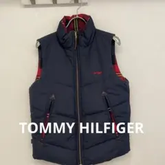 TOMMY HILFIGER ダウンベスト S リバーシブル