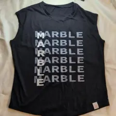 MARBLE ノースリーブ トップス ブラックのサムネイル