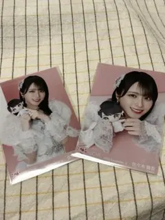 ど*ん様 イコラブ　モーリーファンタジーコラボ③ 佐々木舞香　生写真 2枚まとめ