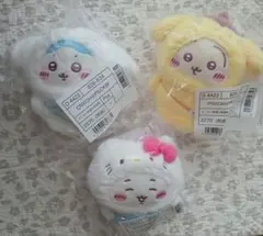 サンリオちいかわ　キャラクターズ　マスコット　ちいかわ　ハチワレ　うさぎ　3点