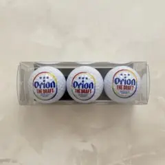 Orion THE DRAFT ゴルフボール 3個セット