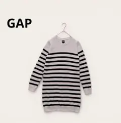 GAP チュニック プルオーバーニット ボーダー柄 カジュアル トップス