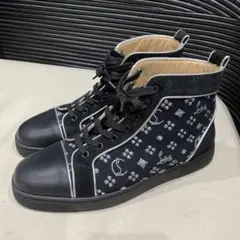 クリスチャンルブタン ハイカットスニーカー 美品 正規品 ブラック