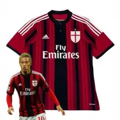 14/15 ACミラン #10 本田圭佑 ユニフォーム ホーム adidas O