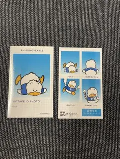 サンリオ 証明写真風スマロイド あひるのペックル　スマホ カード 携帯