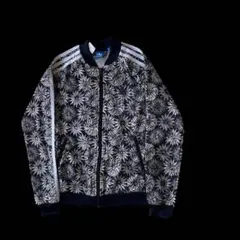 13389 アディダス トレフォイルロゴ 総柄 トラックジャケット