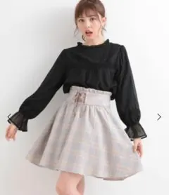 レースアップチェック　スカパン