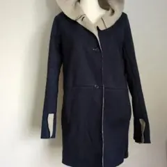 ☆ラスト「美品」アーバンリサーチ/ボアコート/ジャケット/フード/スエード調/