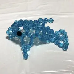 ビーズで作ったイルカさん