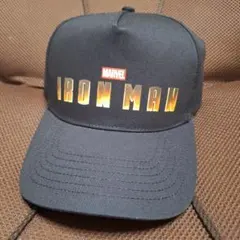 MARVEL IRON MAN キャップ ブラック