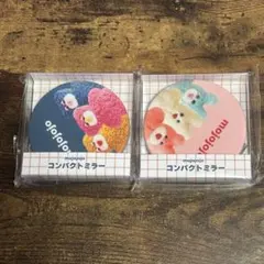 mojojojo コンパクトミラー　2個セット売り