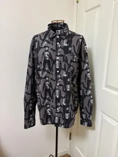 グラニフ 長袖　シャツ　仮面ライダー ショッカー