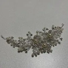 ウェディング　髪飾り