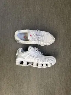 2026年最新】NIKE shox tl whiteの人気アイテム - メルカリ