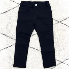 アプレレクール ブラックスキニーパンツ 100cm ストレッチ