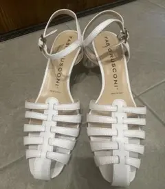 FABIO RUSCONI ホワイトサンダル　39