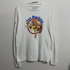 Toy Machine　トイマシーン　ロングスリーブ　Tシャツ　プリント　白のサムネイル