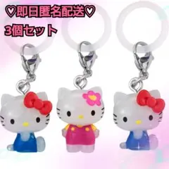 ハローキティ めじるしアクセサリー♡3個セット スタンダード お花