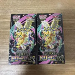 【シュリンク付】ポケモンカード ハイクラスMEGA ドリームex 2box