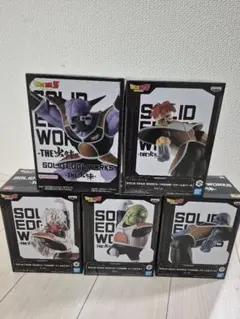 ドラゴンボール SOLID EDGE WORKS出陣　ギニュー特戦隊　五体セット