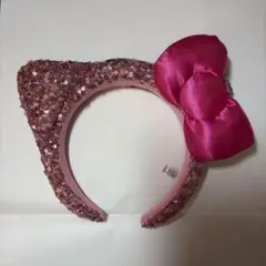 USJキティちゃんスパンコールカチューシャ