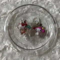 サンリオ　けろけろパーティ　めじるしアクセサリー　キティ　マイメロ