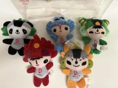 オリンピックマスコット ぬいぐるみ 5体セット