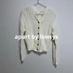 apart by lowrys ケーブル編みカーディガン　美品y2x9k232