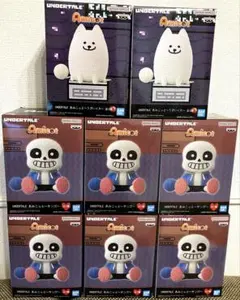 アンダーテール あみこっと＋ フィギュア 8点セット 2026年最新】UNDERTALE あみこっと サンズの人気アイテム - メルカリ