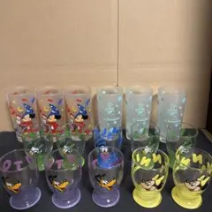 ディズニー　グラス コップセット　16個まとめ売り③