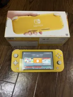 Nintendo Switch Lite イエロー 本体 箱付き