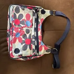 LeSportsac 花柄 ショルダーバッグ 中型