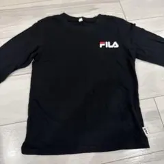 FILA 長袖カットソー ブラック 130cm