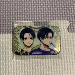 ブルーロック　潔&凛　スクエア缶バッジ