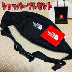 《新品タグ付》ノースフェイス グラニュール 黒 白ロゴ