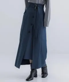 【美品】UNITED TOKYO細見えロングタイトスカートのサムネイル