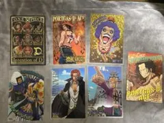 ワンピース　ジャンボカードダス　クリアプレート