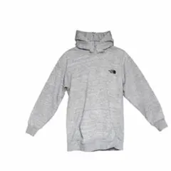 THE NORTH FACE バックスクエアロゴ パーカー グレー M フーディ