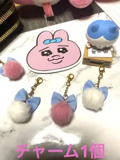 専用ページお作りします。おぱんちゆうさぎ風 んぽちゃむ風 はちわれ風チャーム