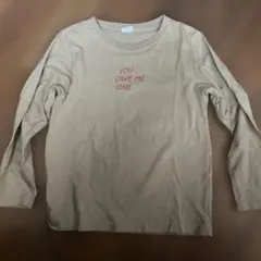 devirock 長袖カットソー 130 ベージュ