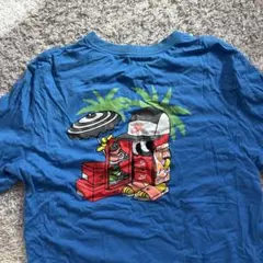 NIKE Tシャツ ブルー 半袖 キャラクター 古着 ストリート 青 アメカジ