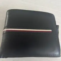 TOMMY HILFIGER 二つ折り財布 黒